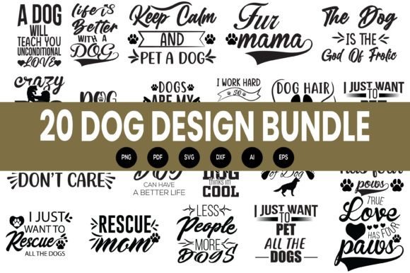 20 Dog SVG Design Bundle: Designer Review for Embroidery