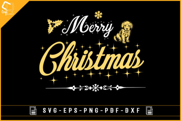 Golder Retriever Merry Christmas Dog SVG Review