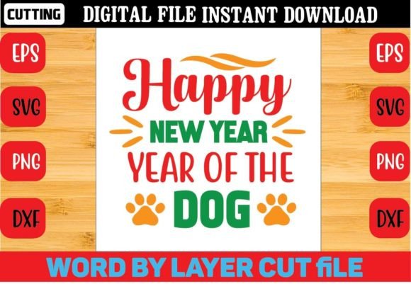 Happy New Year Year of the Dog Svg: A Designer's Review for Real Embroidery Projects