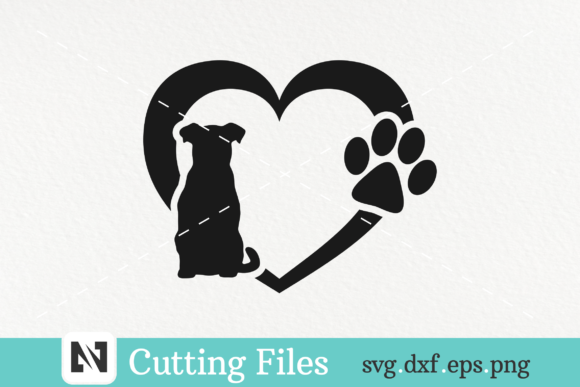 Heart and Dog Svg Vector File: A Designer's Review