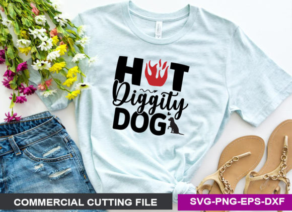 Hot Diggity Dog SVG: Real Talk for Embroidery